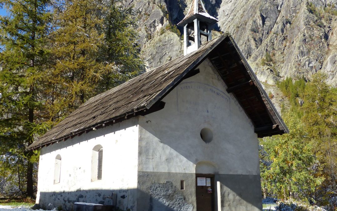 Inauguration des travaux de la chapelle d’Ailefroide