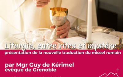 LITURGIE, ENTRE RITE ET MYSTÈRE
