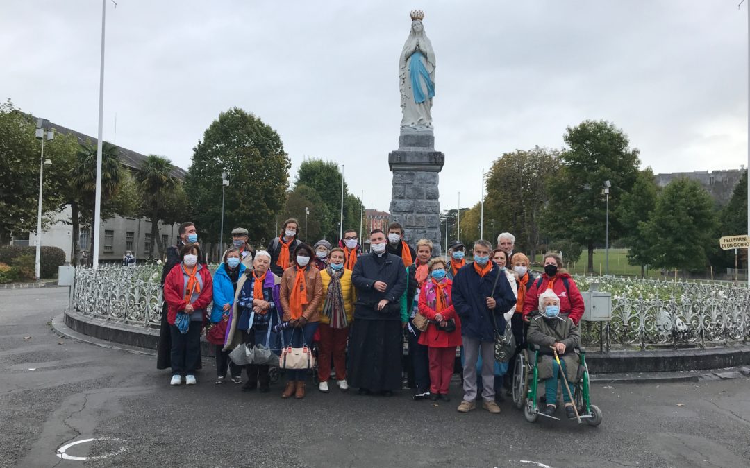 Retour du pèlerinage du Rosaire