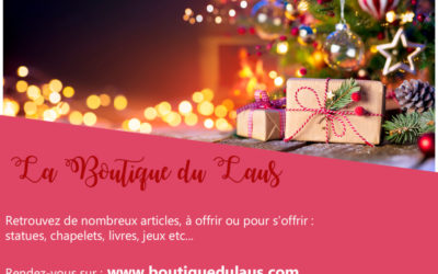 Le magasin du Laus ouvre une boutique en ligne