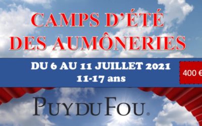 CAMPS D’ÉTÉ DES AUMÔNERIES