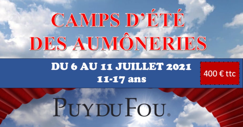 CAMPS D’ÉTÉ DES AUMÔNERIES