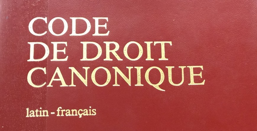 LE NOUVEAU CODE DE DROIT PÉNAL DE L’EGLISE CATHOLIQUE S’APPLIQUE À PARTIR DU 8 DÉCEMBRE 2021