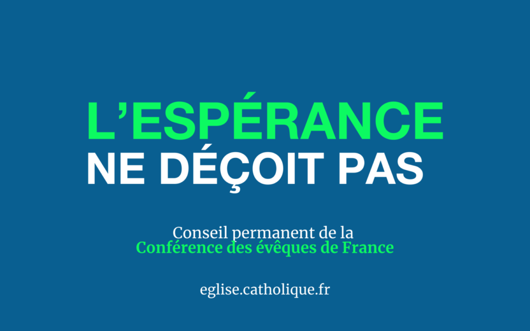 « L’ESPÉRANCE NE DÉÇOIT PAS » : DISCERNEMENT SUR LA VIE POLITIQUE ET SOCIALE EN 2022