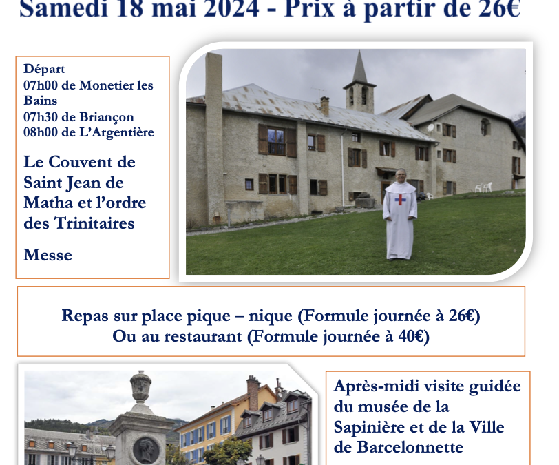 Sortie du doyenné de Briançon le 18 mai