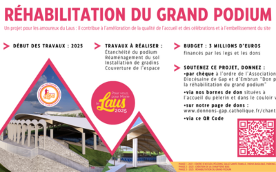 Le Laus 2025 : suite et fin avec la réhabilitation du grand podium