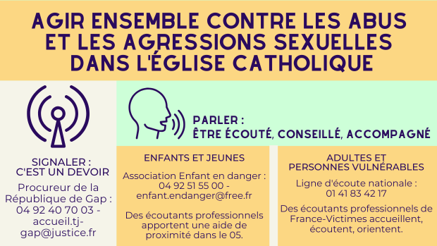 Agir ensemble contre les abus et les agressions sexuelles dans l’Église Catholique