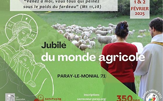 Jubilé des agriculteurs à Paray-le-Monial